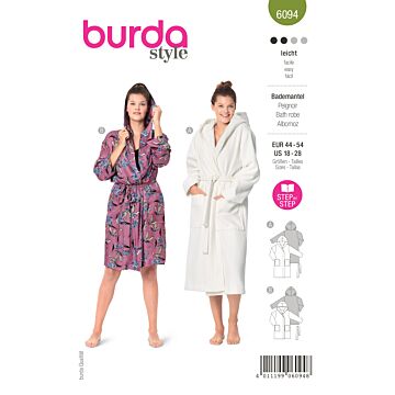 Burda 6094 - Pyjamas - Dam