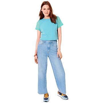 burda symönster kort T-shirt för kvinnor 6010B