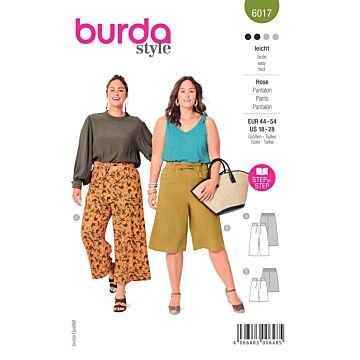 Burda 6017 - Byxa - Dam