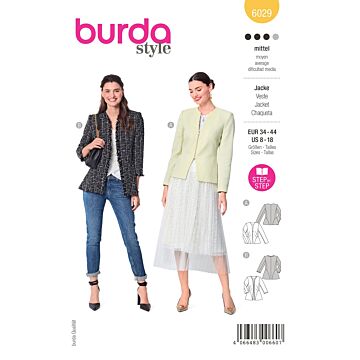 Burda 6029 - Jacka - Dam