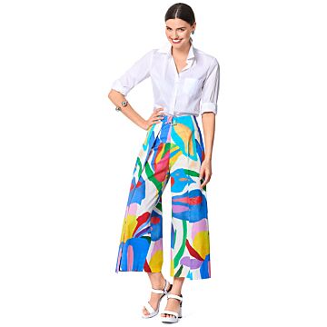 burda symönster dambyxor med tryckknappar 6032A 