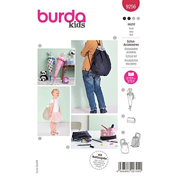 Burda 9256 - Väska - Skolstart