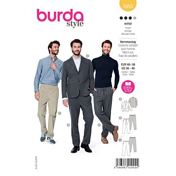 Burda 5955 - Jacka Byxa - Herr