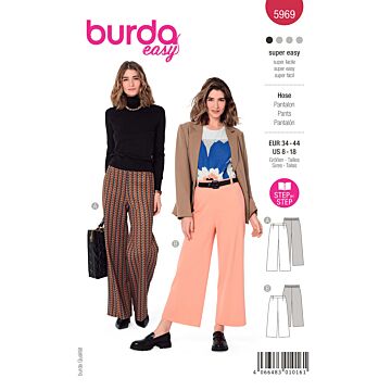Burda 5969 - Byxa - Dam