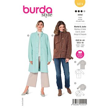 Burda 5974 - Jacka Kappa - Dam