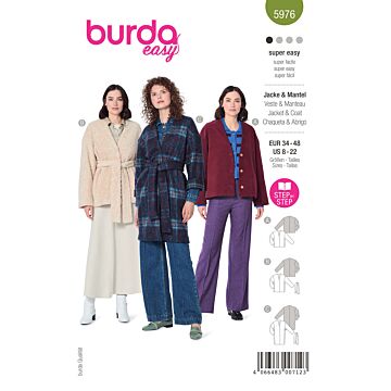 Burda 5976 - Jacka Kappa - Dam