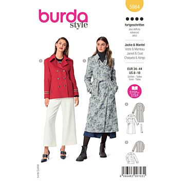 Burda 5984 - Jacka Kappa - Dam