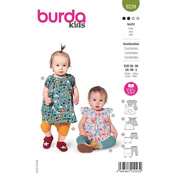 Burda 9239 - Baby