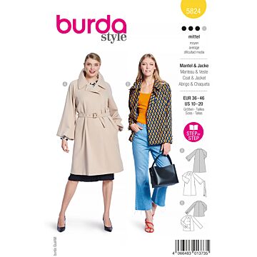 Burda 5824 - Jacka Kappa - Dam