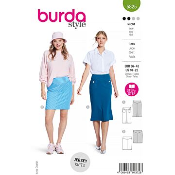Burda 5825 - Kjol - Dam