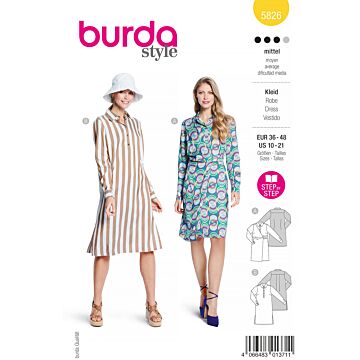 Burda 5826 - Klänning - Dam