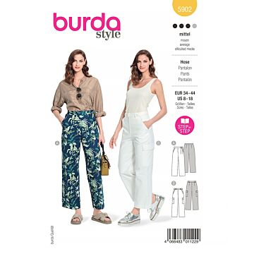 Burda 5902 - Byxa - Dam