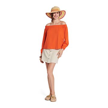 burda symönster damblus med Carmen-ringning 5920B 