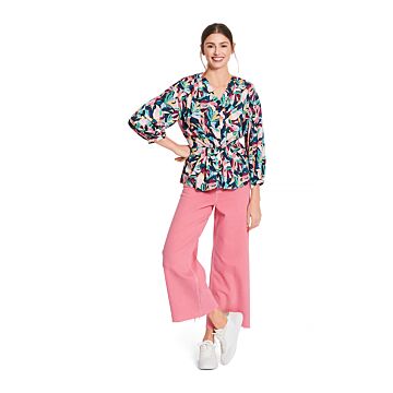 burda symönster damformig blus 5921B 