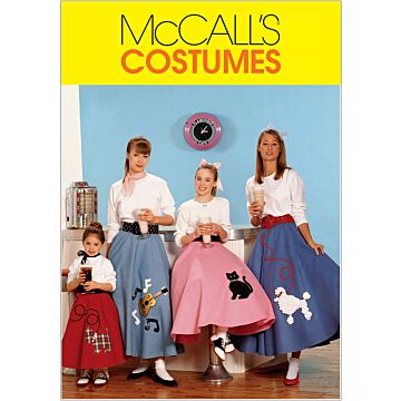 McCall´s 6101 - Kjol Vintage - Flicka Dam