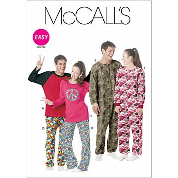 McCall´s 6251 - Pyjamas - Dam Herr