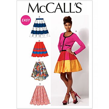 McCall´s 6706 - Kjol - Dam