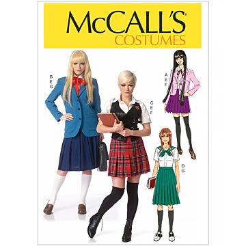 McCall´s 7141 - Jacka Top Kjol Utklädningskläder - Dam - Maskerad