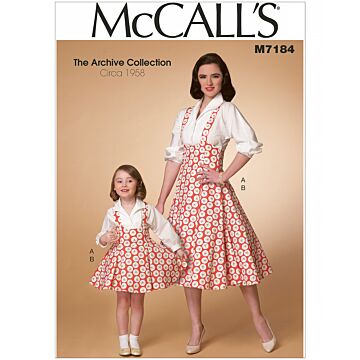 McCall´s 7184 - Top - Dam Flicka