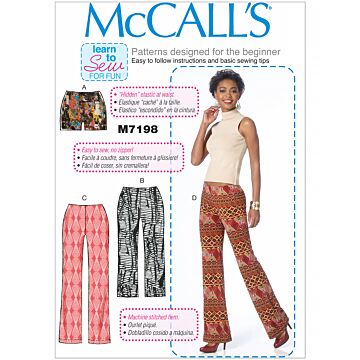 McCall´s 7198 - Byxa Shorts - Dam