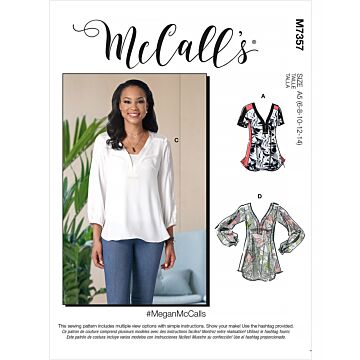 McCall´s 7357 - Top - Dam