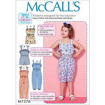 McCall´s 7376 - Jumpsuit - Flicka