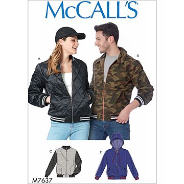McCall´s 7637 - Jacka - Dam Herr