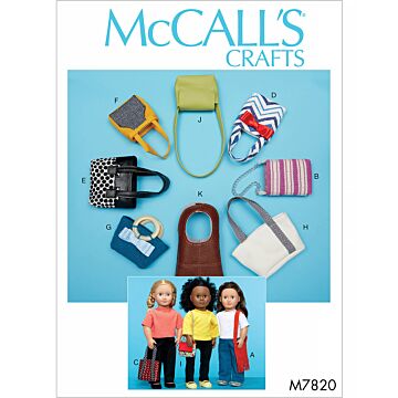 McCall´s 7820 - Dockkläder Väska