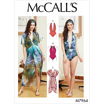 McCall´s 7964 - Badkläder - Dam - Sim