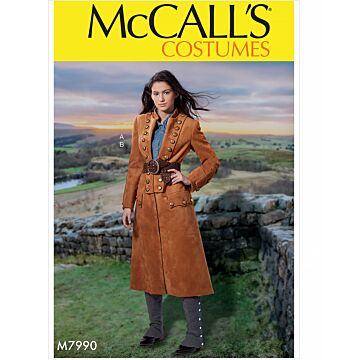 McCall´s 7990 - Kappa Utklädningskläder - Dam - Maskerad