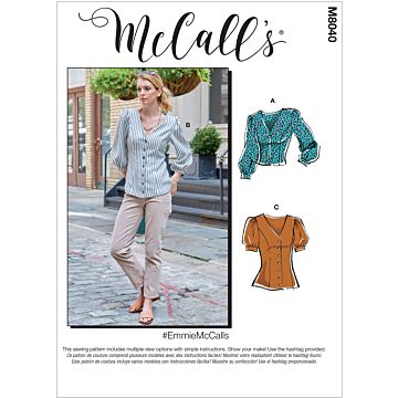 McCall´s 8040 - Blus - Dam