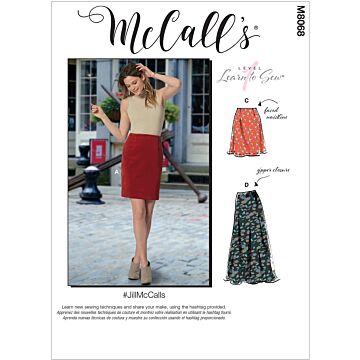 McCall´s 8068 - Kjol - Dam