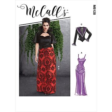 McCall´s 8128 - Historisk kostym - Dam