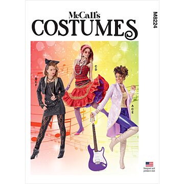 McCall's 8224 - Kostym - Dam - Karneval