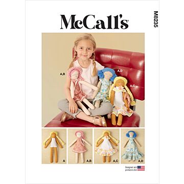 McCall´s 8235 - Docka & kläder