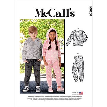 McCall´s 8250 - Sportkläder - Flicka Pojke