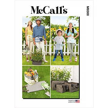 McCall´s 8300 - Förkläde - Hatt Handske - Outdoor