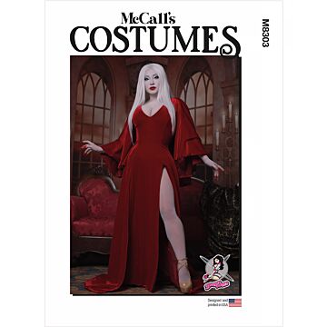 McCall´s 8303 - Utklädningskläder - Dam - Maskerad Halloween