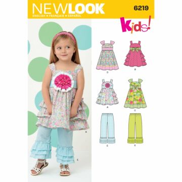 New Look 6219 - Klännning Byxa - Baby
