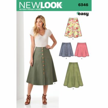 New Look 6346 - Kjol - Dam