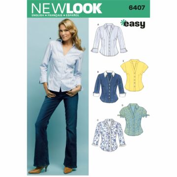 New Look 6407 - Top Skjorta - Dam