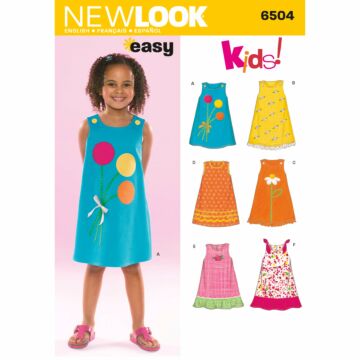 New Look 6504 - Klännning - Flicka