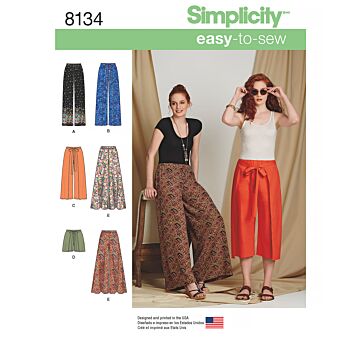 Simplicity Symönster dambyxor #8134.R5 storlek 44-52