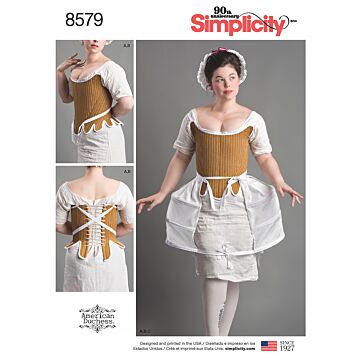 Simplicity Symönster damjackor #8579.D5 storlek 34-42