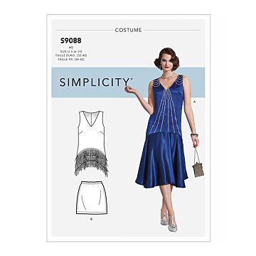 Simplicity Symönster dam klaff #9088.R5 storlek 44-52