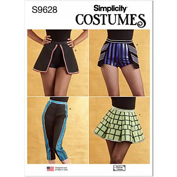 Simplicity Symönster damkostymer #9628.H5