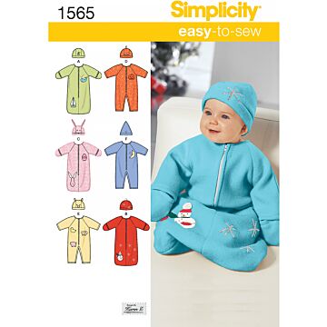 Simplicity 1565 - Baby - Hatt