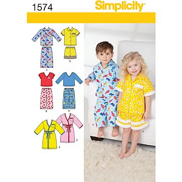 Simplicity 1574 - Top Byxa - Baby