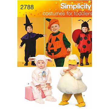 Simplicity 2788 - Utklädningskläder - Baby - Maskerad
