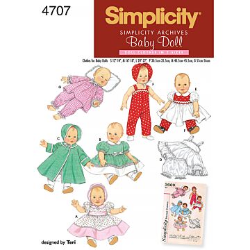 Simplicity 4707 - Kappa - Dockkläder